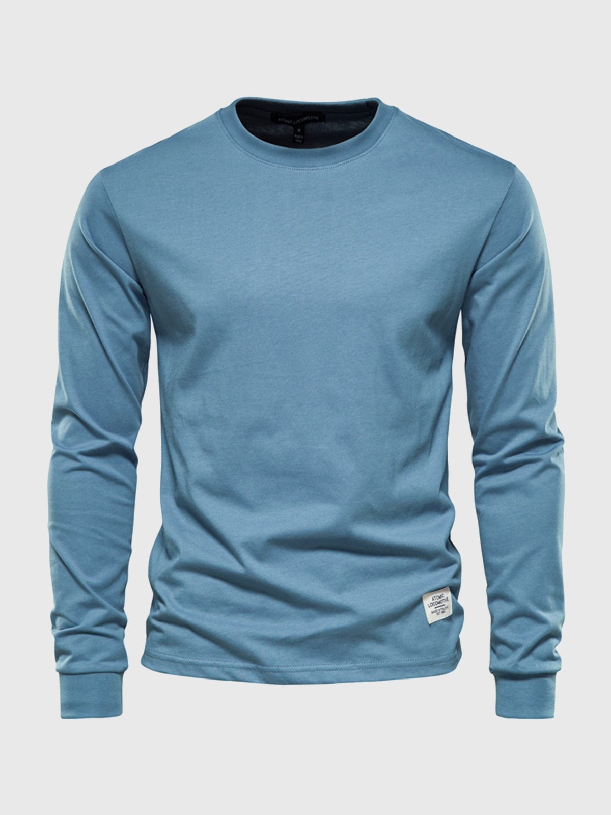 Men’s Crew-Neck Long-Sleeve T-Shirt