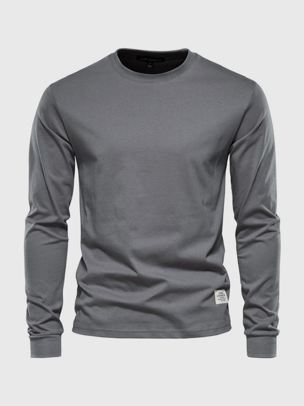 Men’s Crew-Neck Long-Sleeve T-Shirt