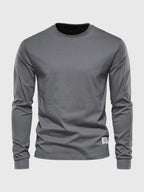 Men’s Crew-Neck Long-Sleeve T-Shirt