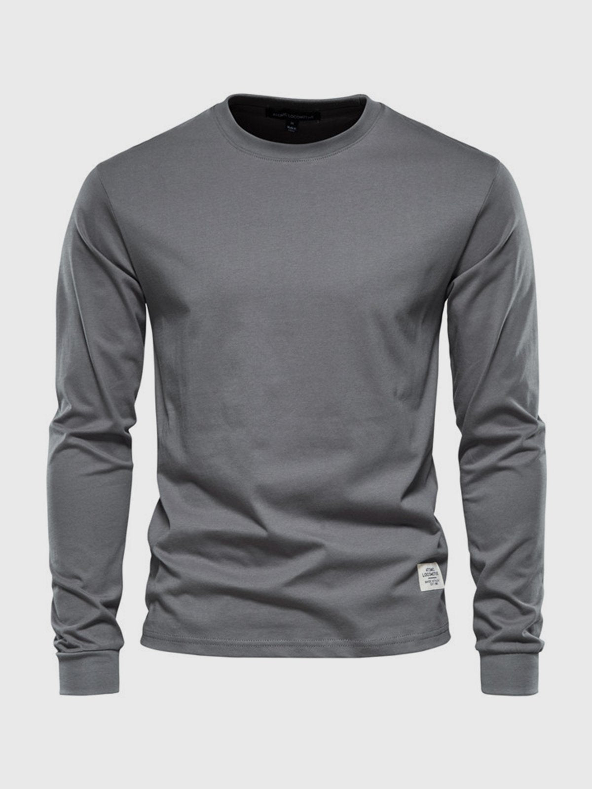 Men’s Crew-Neck Long-Sleeve T-Shirt