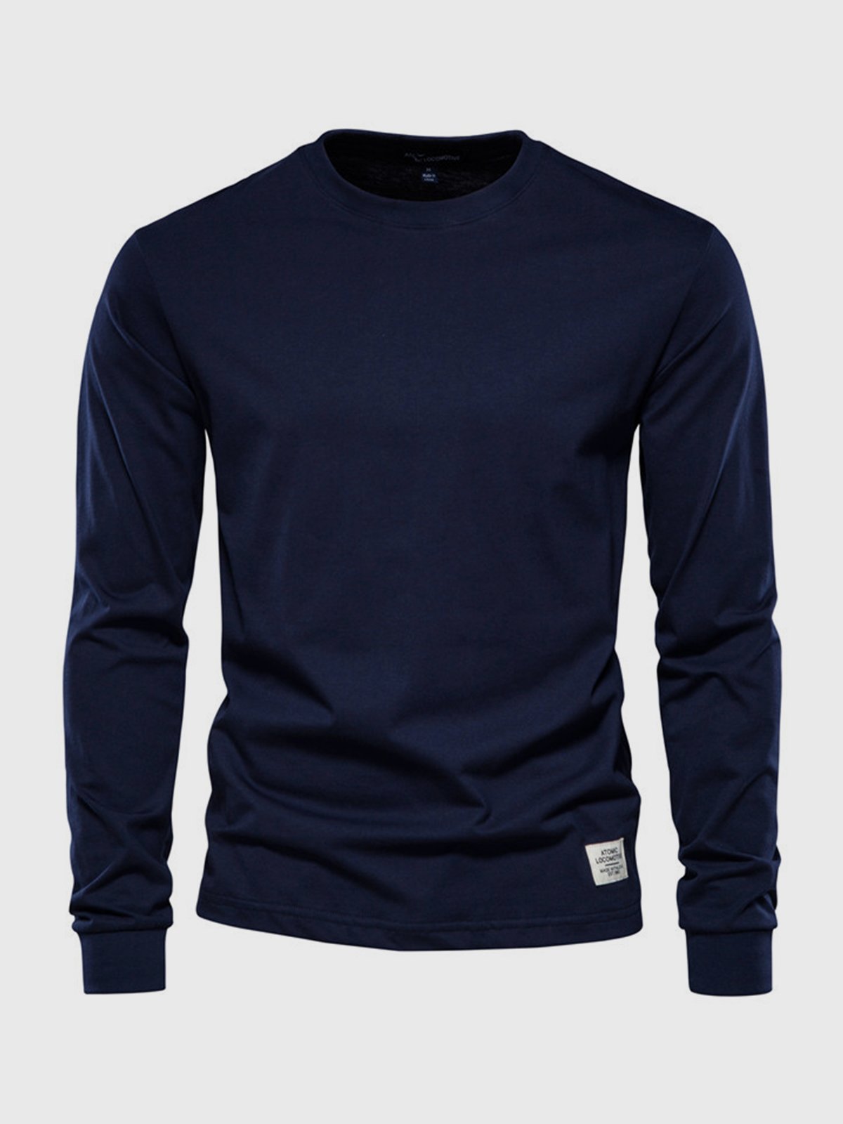 Men’s Crew-Neck Long-Sleeve T-Shirt