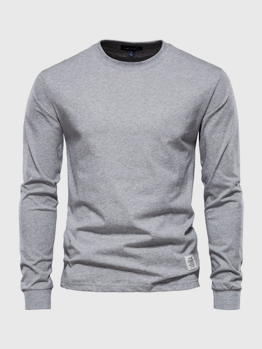 Men’s Crew-Neck Long-Sleeve T-Shirt