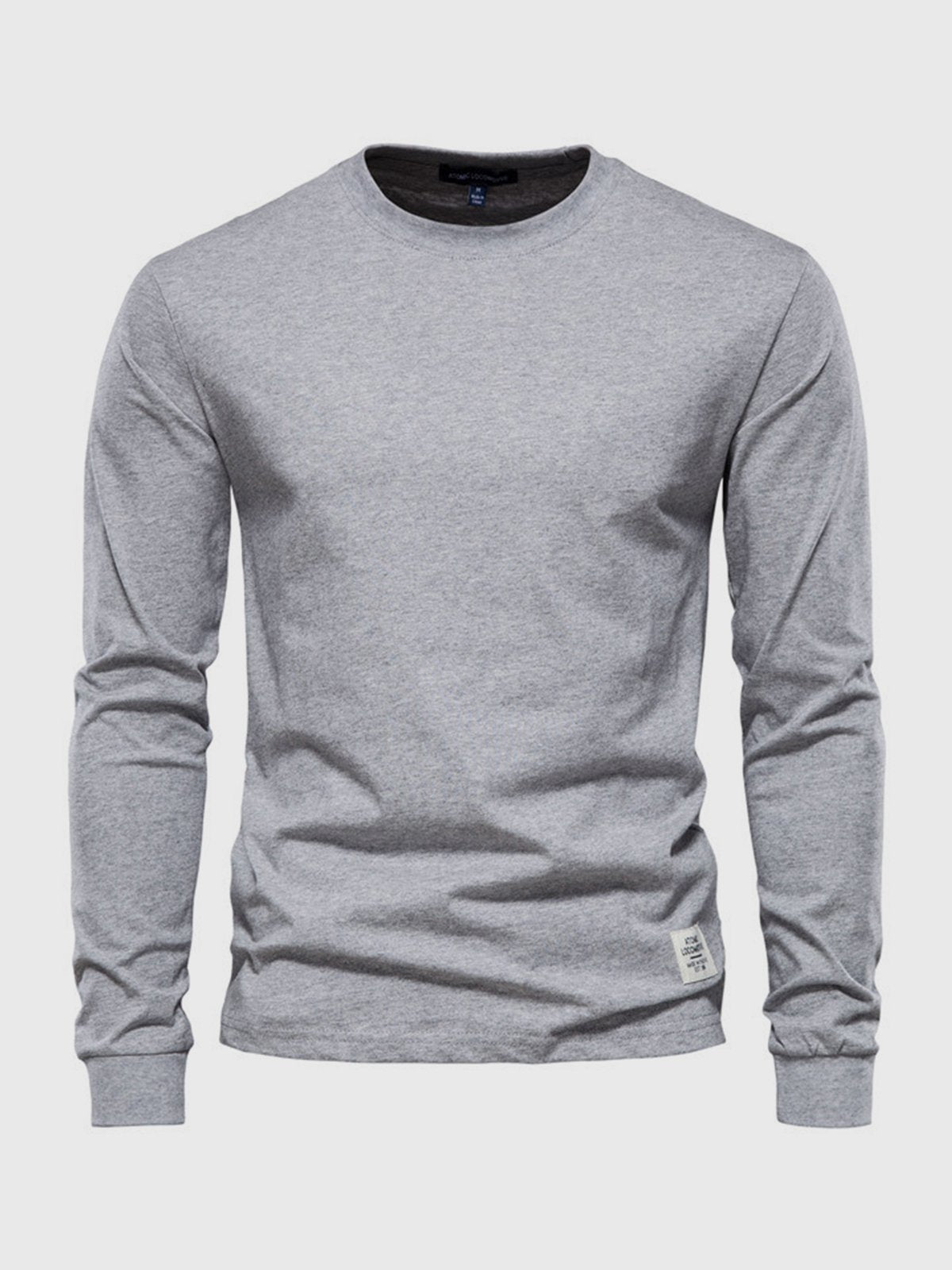 Men’s Crew-Neck Long-Sleeve T-Shirt