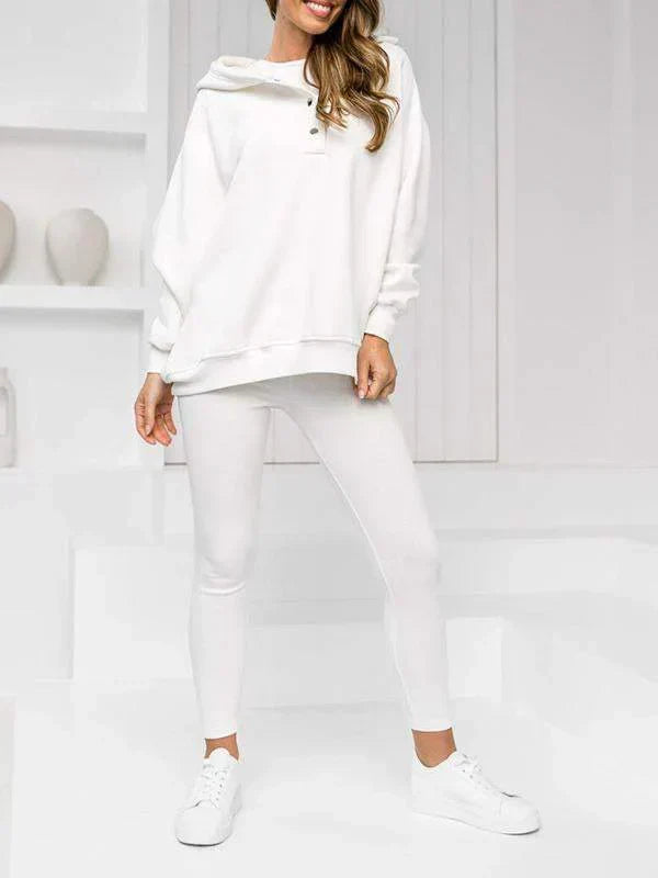 Women's 3 Piece Pant Set with Layered Top