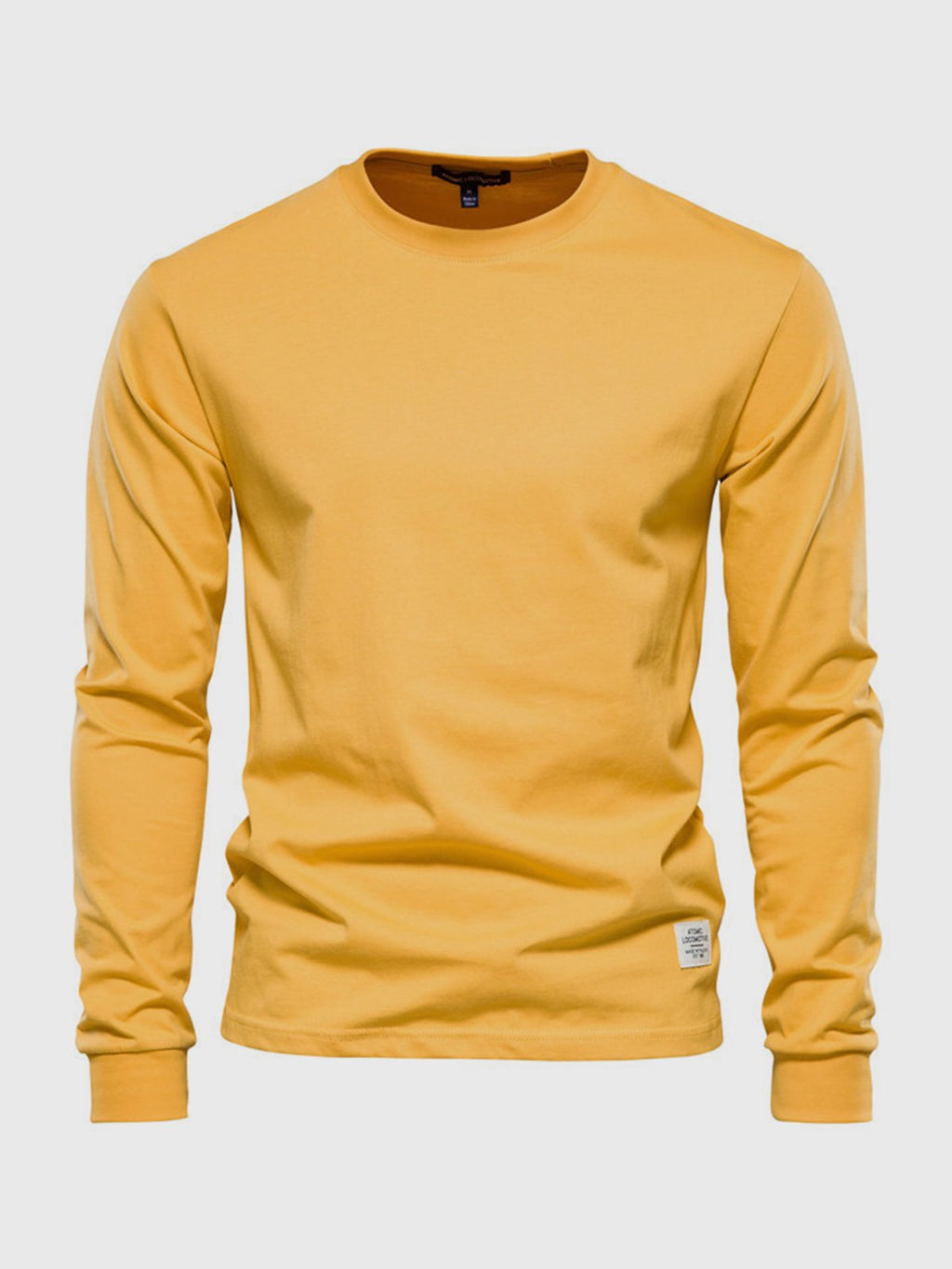Men’s Crew-Neck Long-Sleeve T-Shirt
