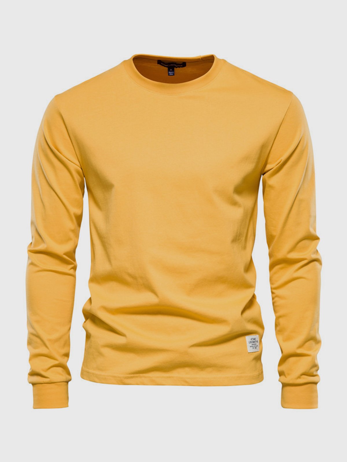Men’s Crew-Neck Long-Sleeve T-Shirt
