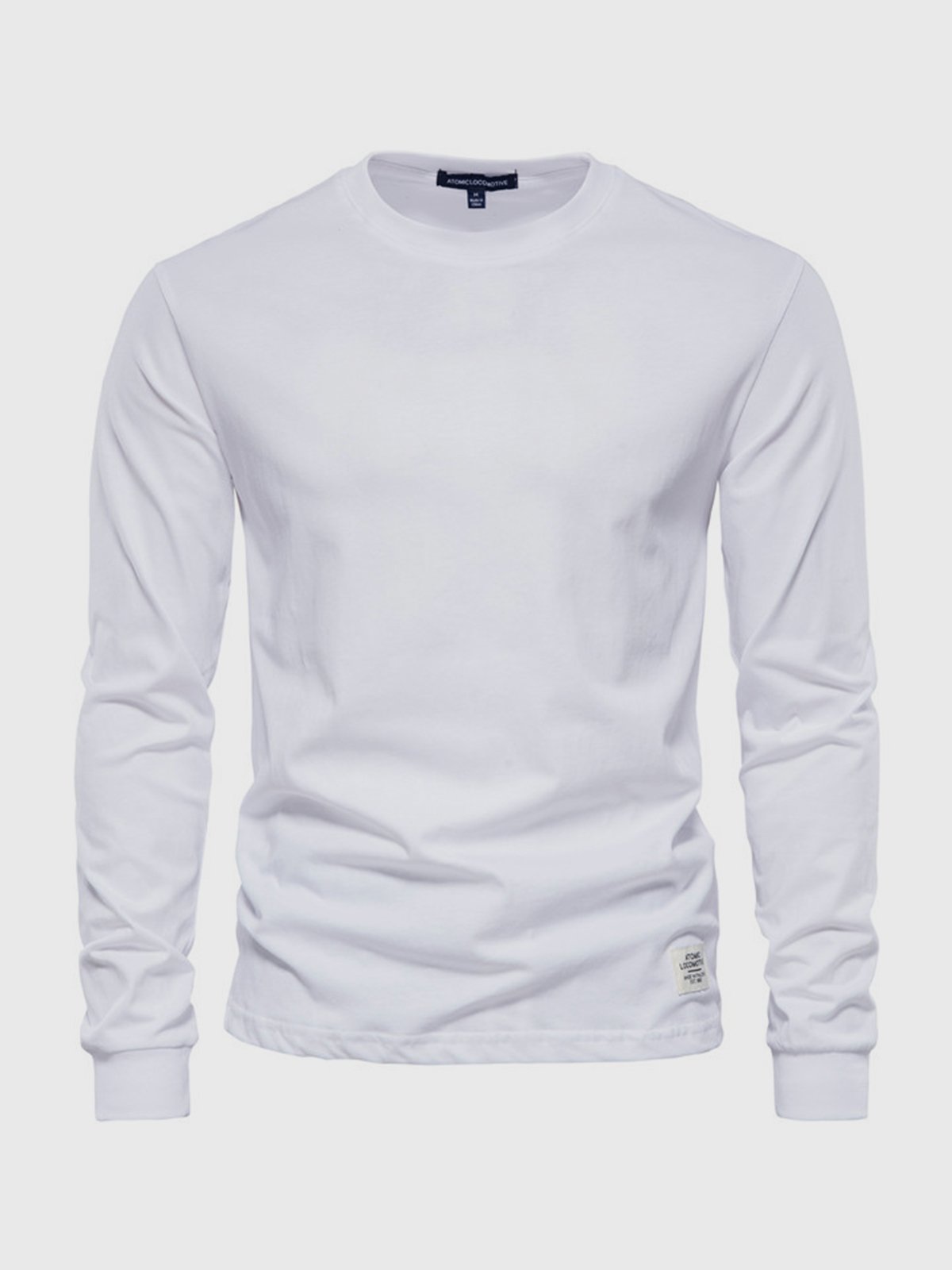 Men’s Crew-Neck Long-Sleeve T-Shirt