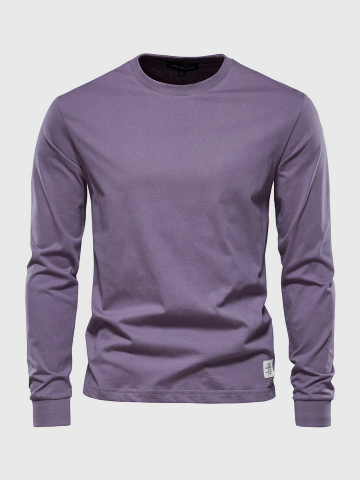 Men’s Crew-Neck Long-Sleeve T-Shirt
