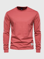 Men’s Crew-Neck Long-Sleeve T-Shirt
