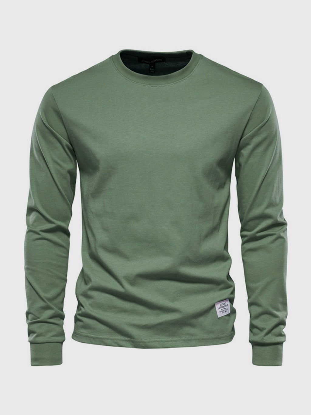 Men’s Crew-Neck Long-Sleeve T-Shirt
