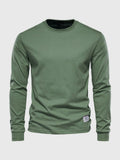 Men’s Crew-Neck Long-Sleeve T-Shirt