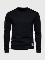 Men’s Crew-Neck Long-Sleeve T-Shirt