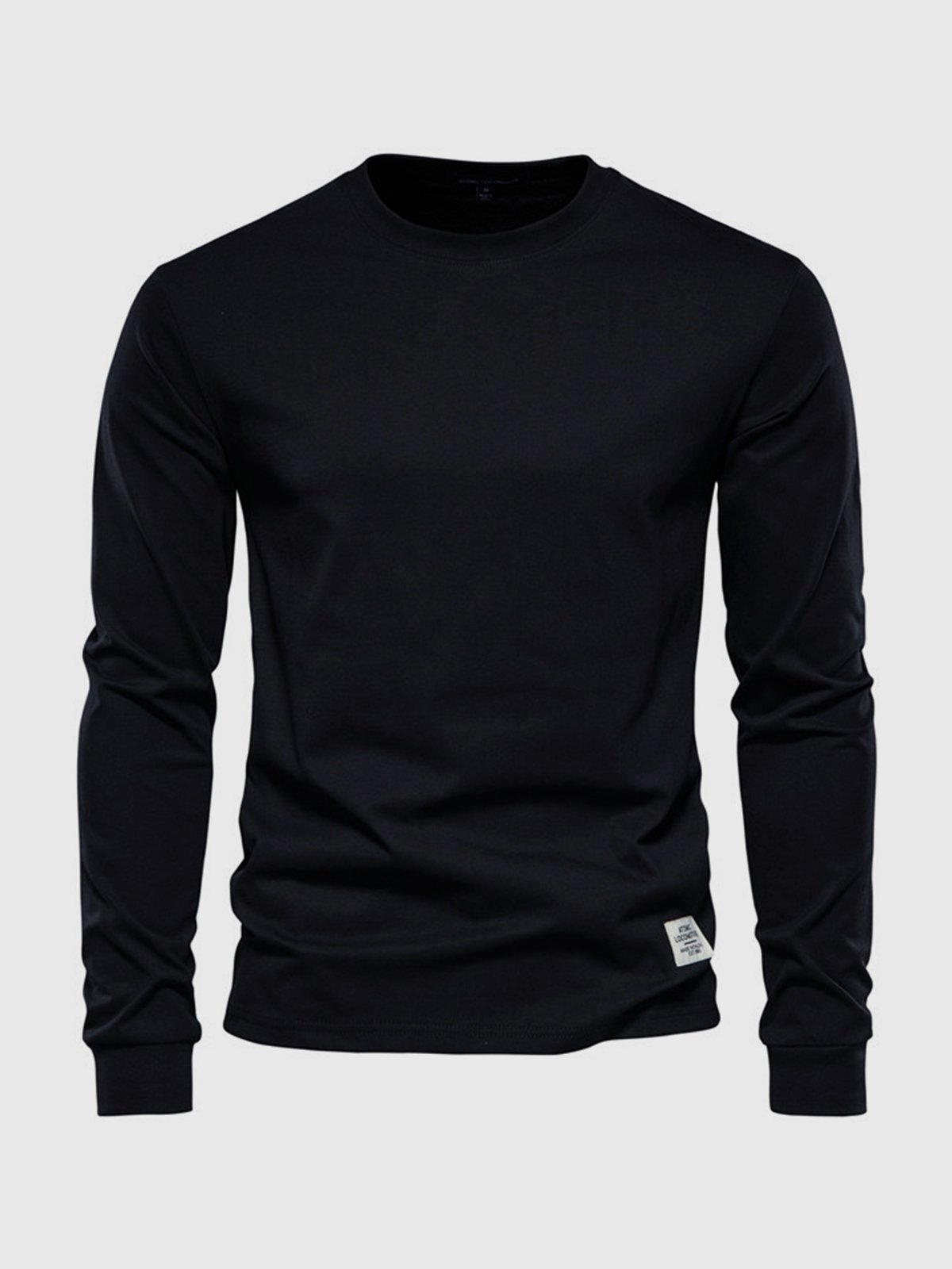 Men’s Crew-Neck Long-Sleeve T-Shirt