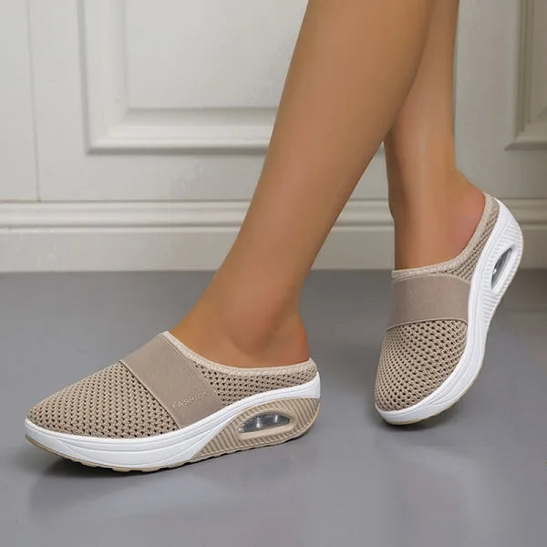 Women's Breathable Slip-On Comfort Clogs