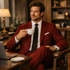 Men’s Two-Piece Suit with Tailored Blazer