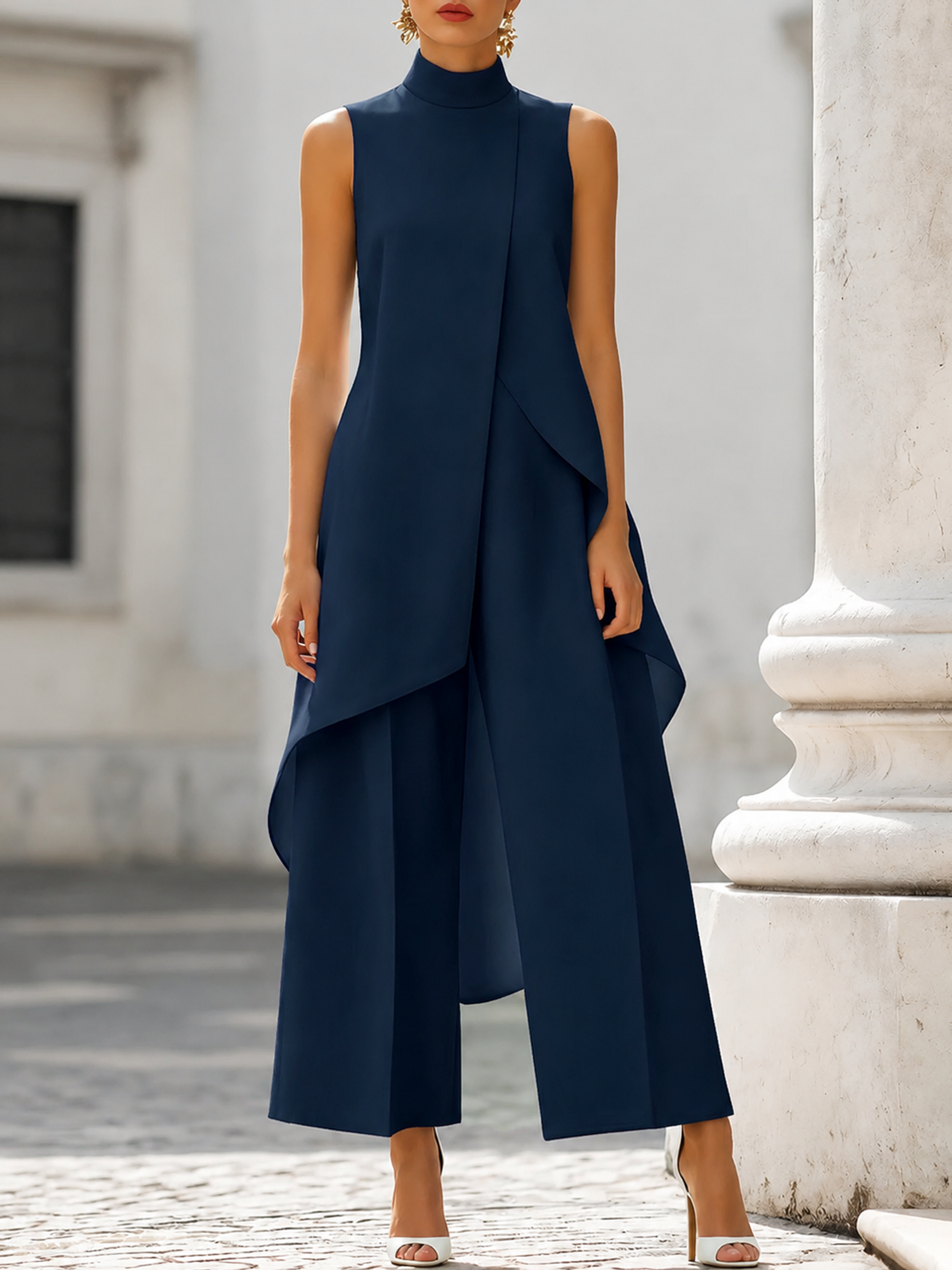 Women’s Wide-Leg Pant Set