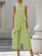 Women’s Wide-Leg Pant Set