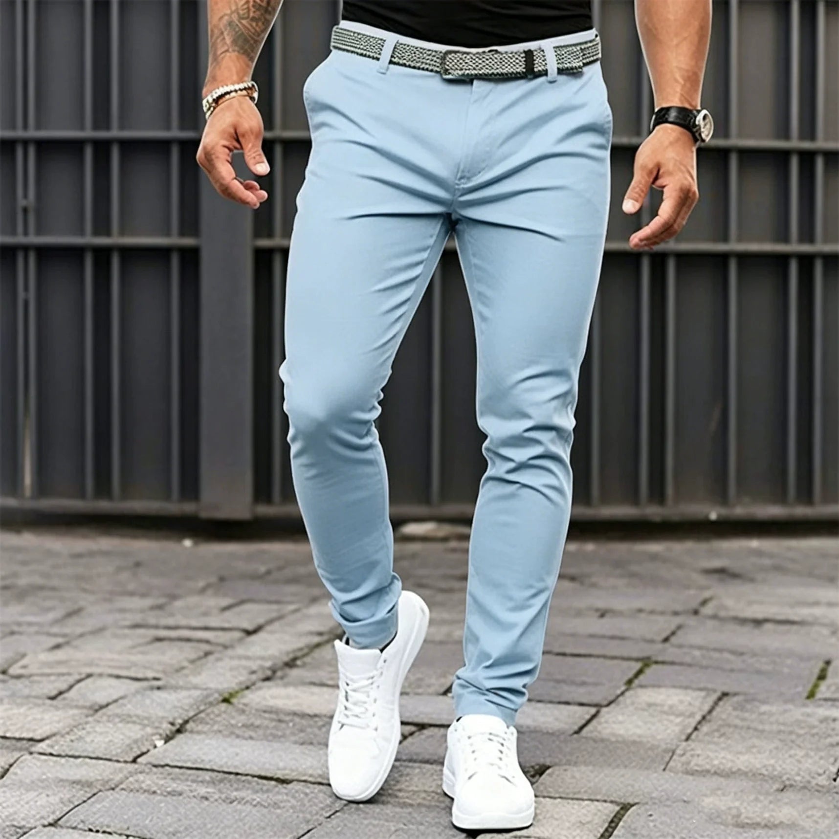 Men's Slim Fit Casual Pants