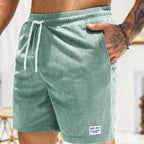 Men's Corduroy Drawstring Shorts