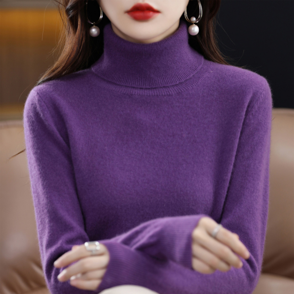 Women’s Knit Turtleneck Sweater