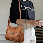 Women’s Multi-Pocket Crossbody Shoulder Bag