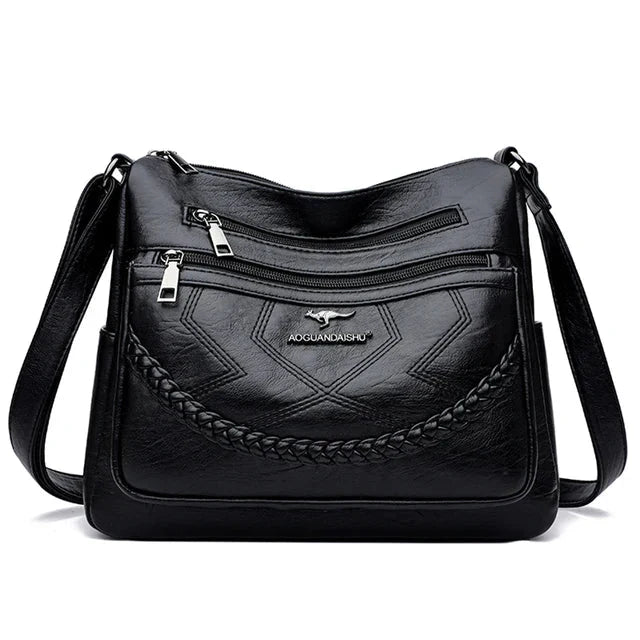 Women’s Multi-Pocket Crossbody Shoulder Bag