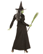 Women's Classic Witch Costume With Button-Front Jacket