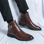 Men’s Buckle Ankle Boots
