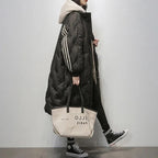 Women's Long Hooded Winter Jacket