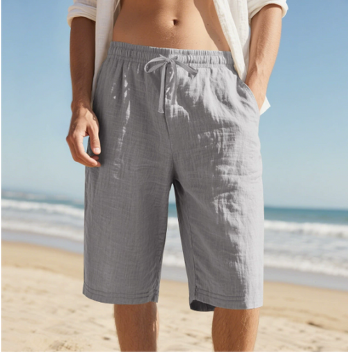 Men’s Drawstring Relaxed Fit Casual Shorts