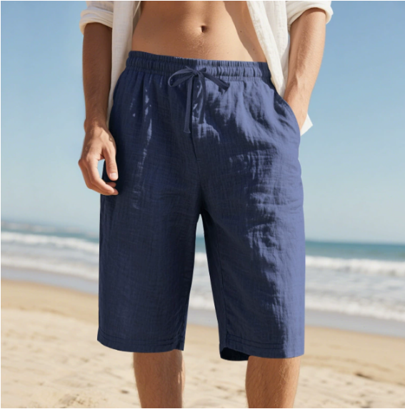 Men’s Drawstring Relaxed Fit Casual Shorts