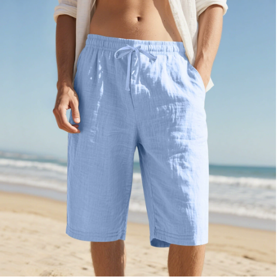Men’s Drawstring Relaxed Fit Casual Shorts