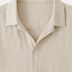 Men’s Short-Sleeve Button-Up Pant Set