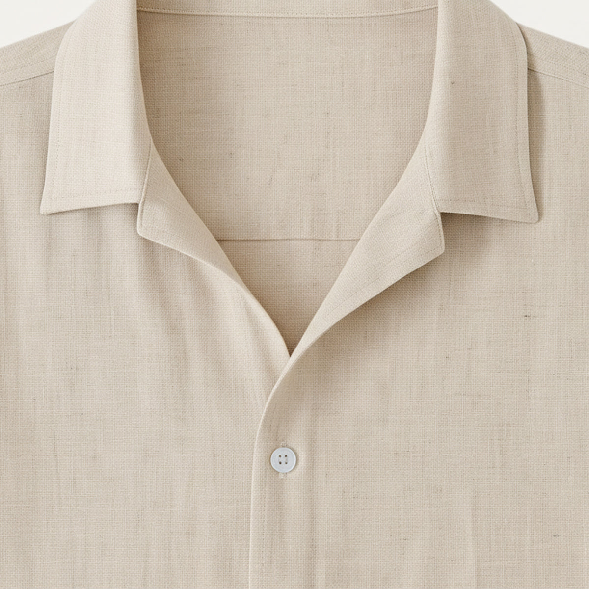 Men’s Short-Sleeve Button-Up Pant Set