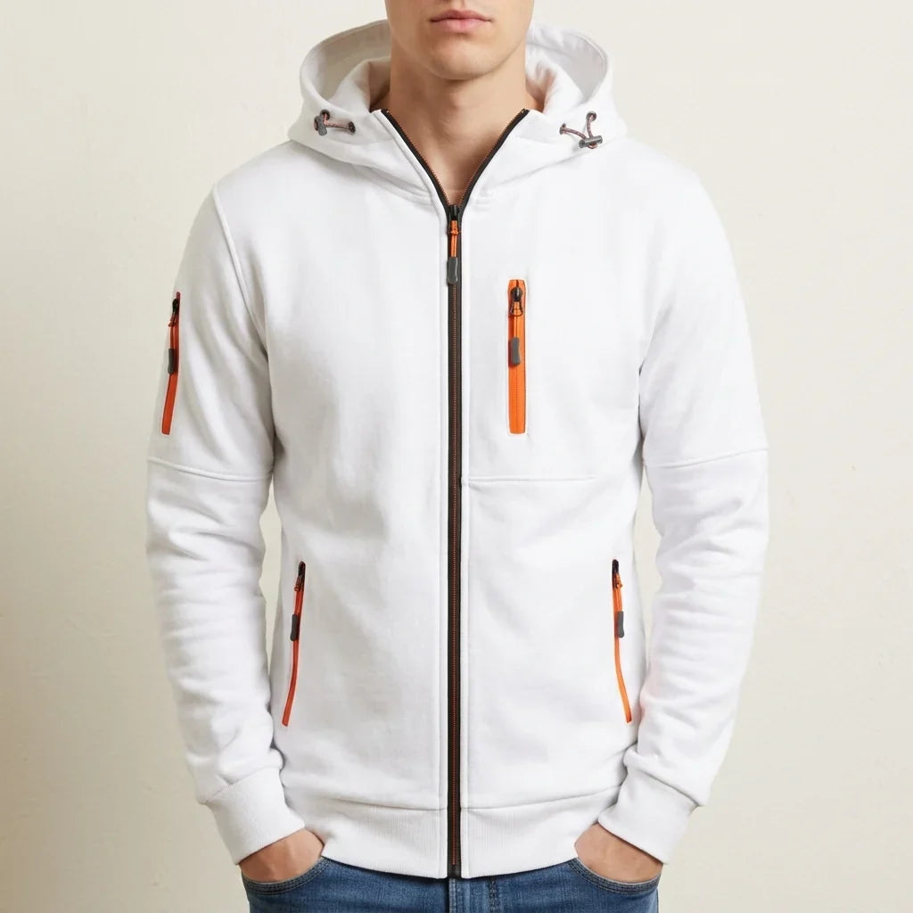 Men’s Full Zip Hooded Jacket