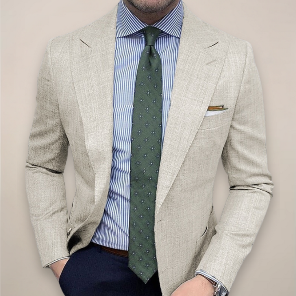 Men’s Casual Notch-Lapel Blazer