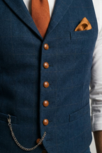 Men’s Formal Button-Front Vest