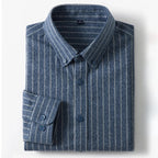 Men's Long Sleeve Plaid Button Down Shirt