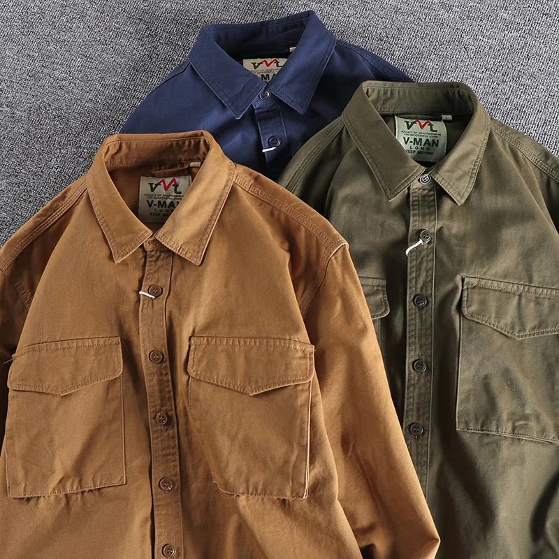 Men's Long Sleeve Utility Shirt
