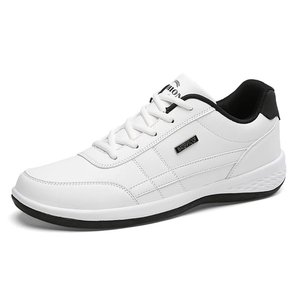 Men’s Contrast-Stripe Casual Sneakers
