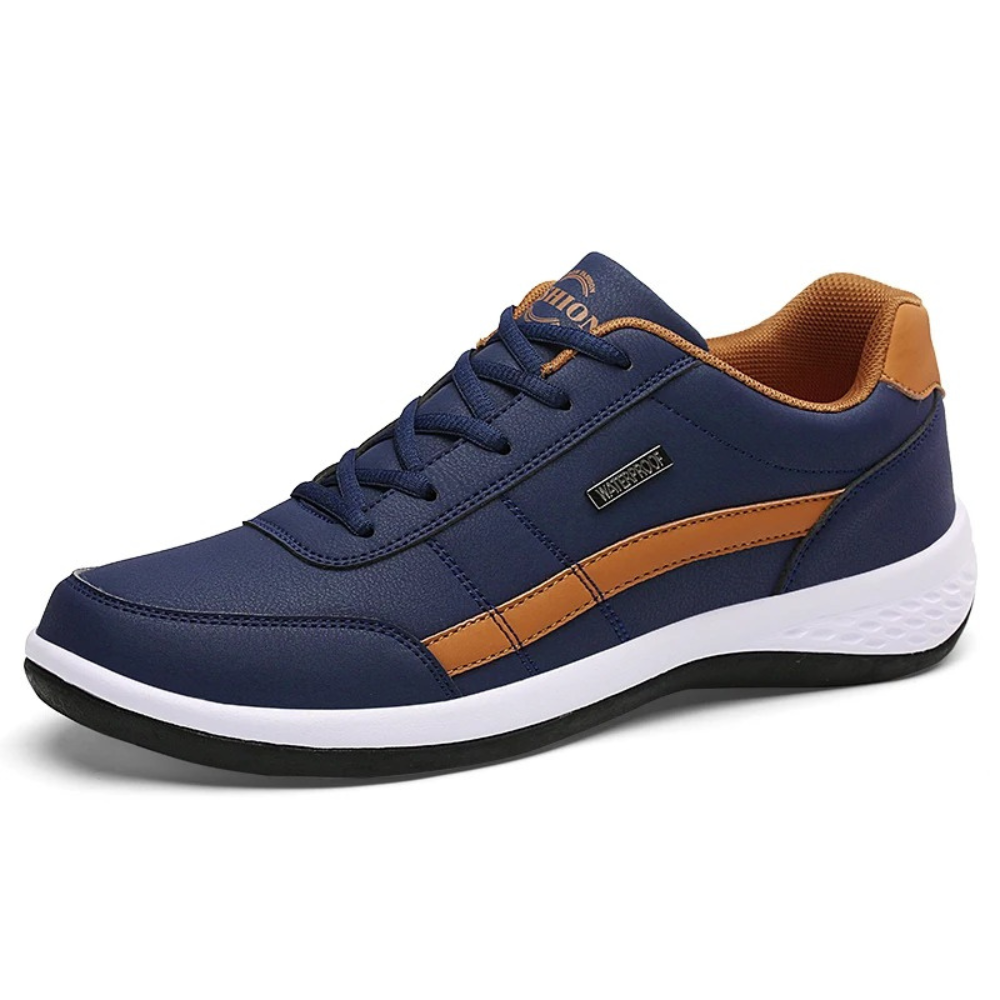 Men’s Contrast-Stripe Casual Sneakers