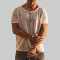 Men’s Relaxed Wide-Neck Short Sleeve T-Shirt
