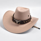 Men’s Studded Western Cowboy Hat