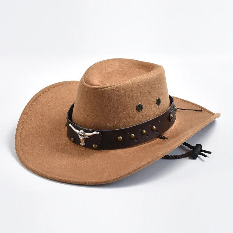 Men’s Studded Western Cowboy Hat