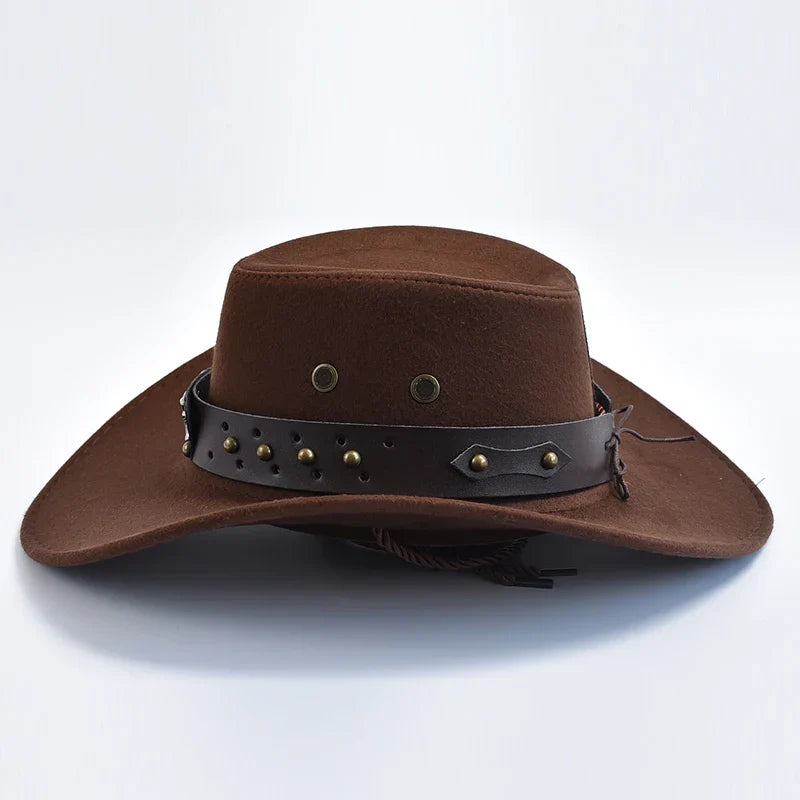 Men’s Studded Western Cowboy Hat