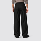 Men's Wide Leg Pleated Dress Pants