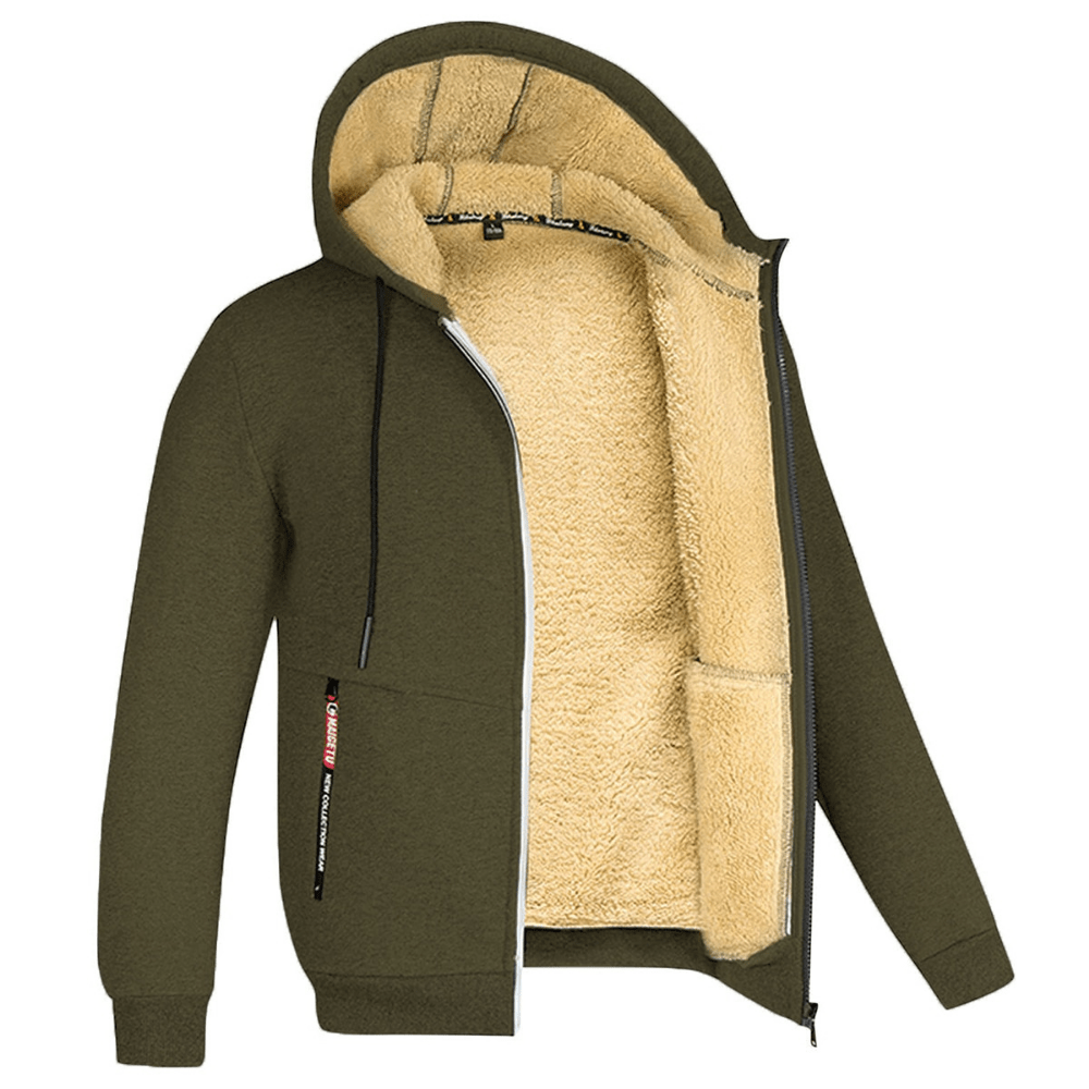 Men’s Lined Full-Zip Hoodie