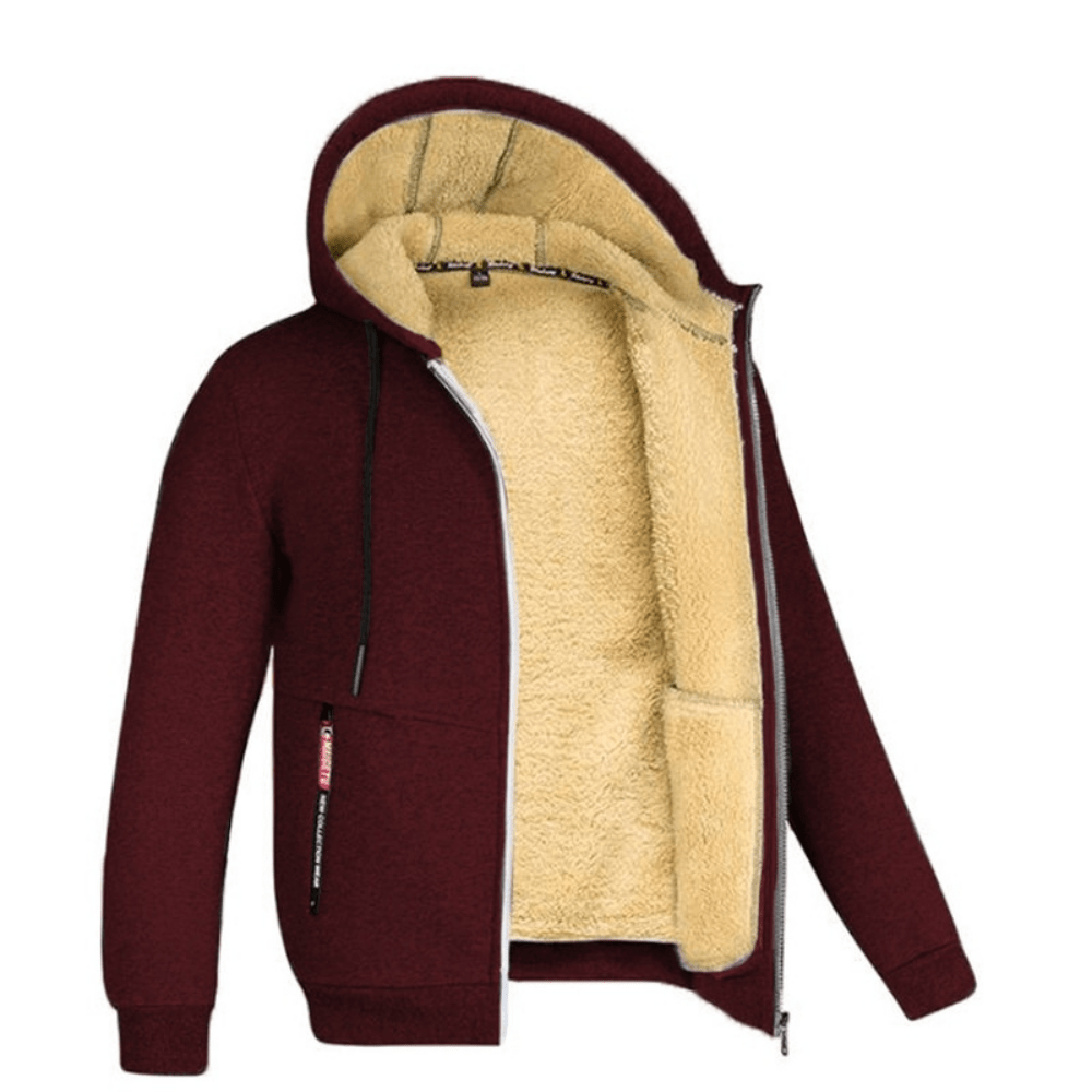 Men’s Lined Full-Zip Hoodie