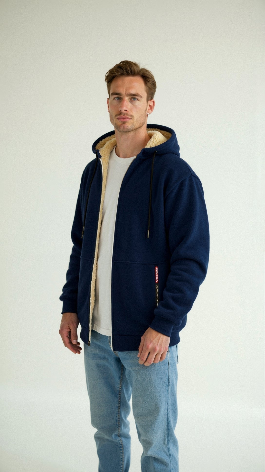 Men’s Lined Full-Zip Hoodie