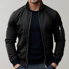 Men’s Zip Front Bomber Jacket